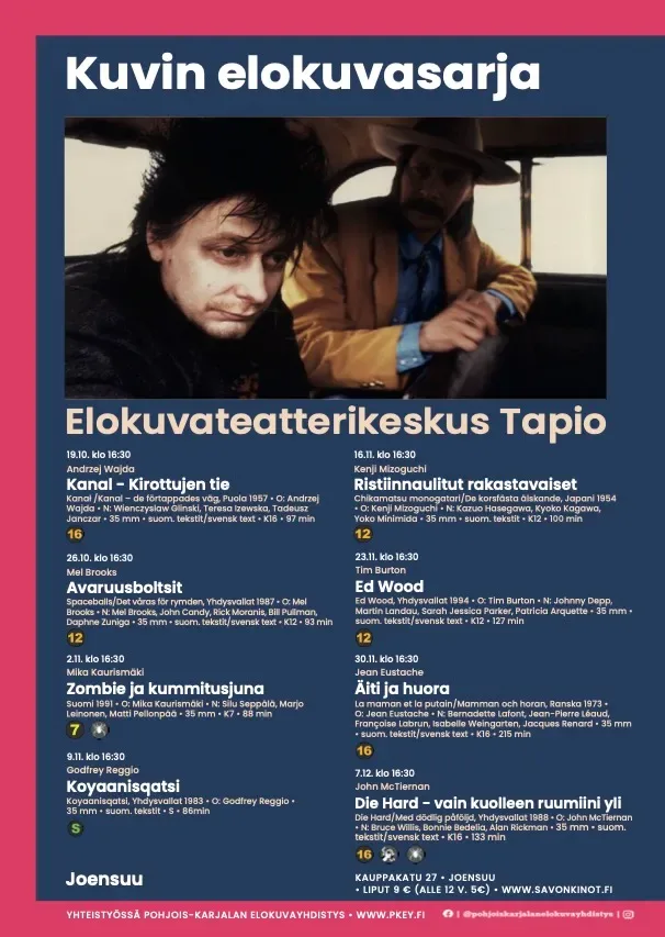 Kuvi: Ristiinnaulitut rakastavaiset
