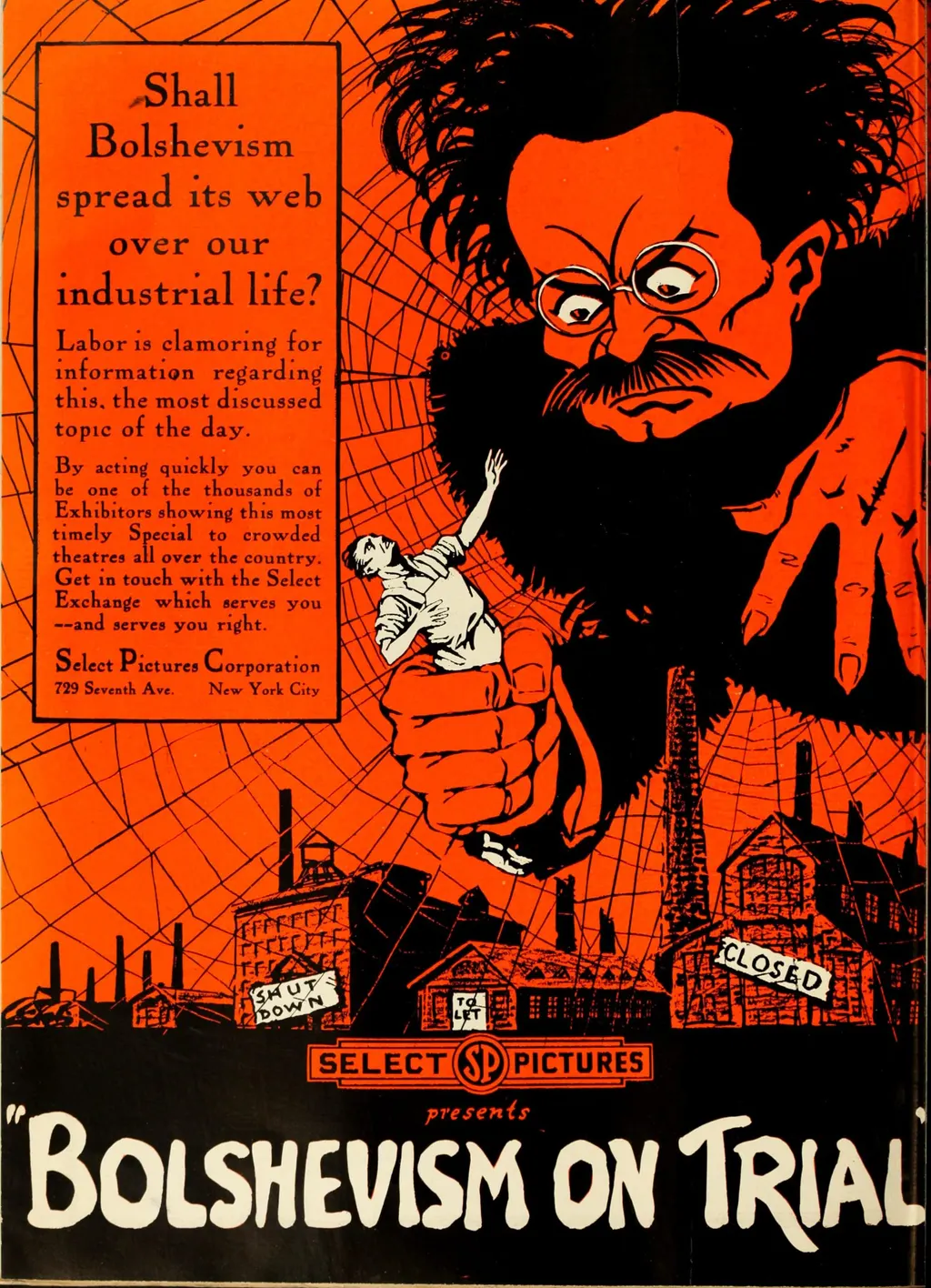 Unionin juhlakinokonsertti: Bolshevism on Trial