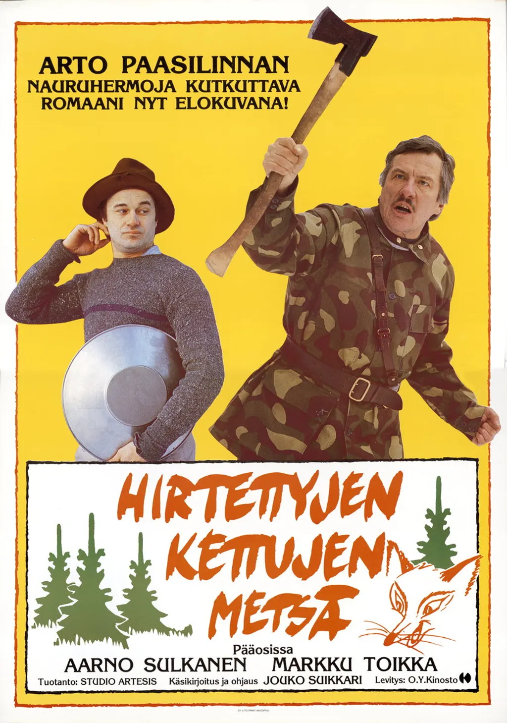 Hirtettyjen kettujen metsä
