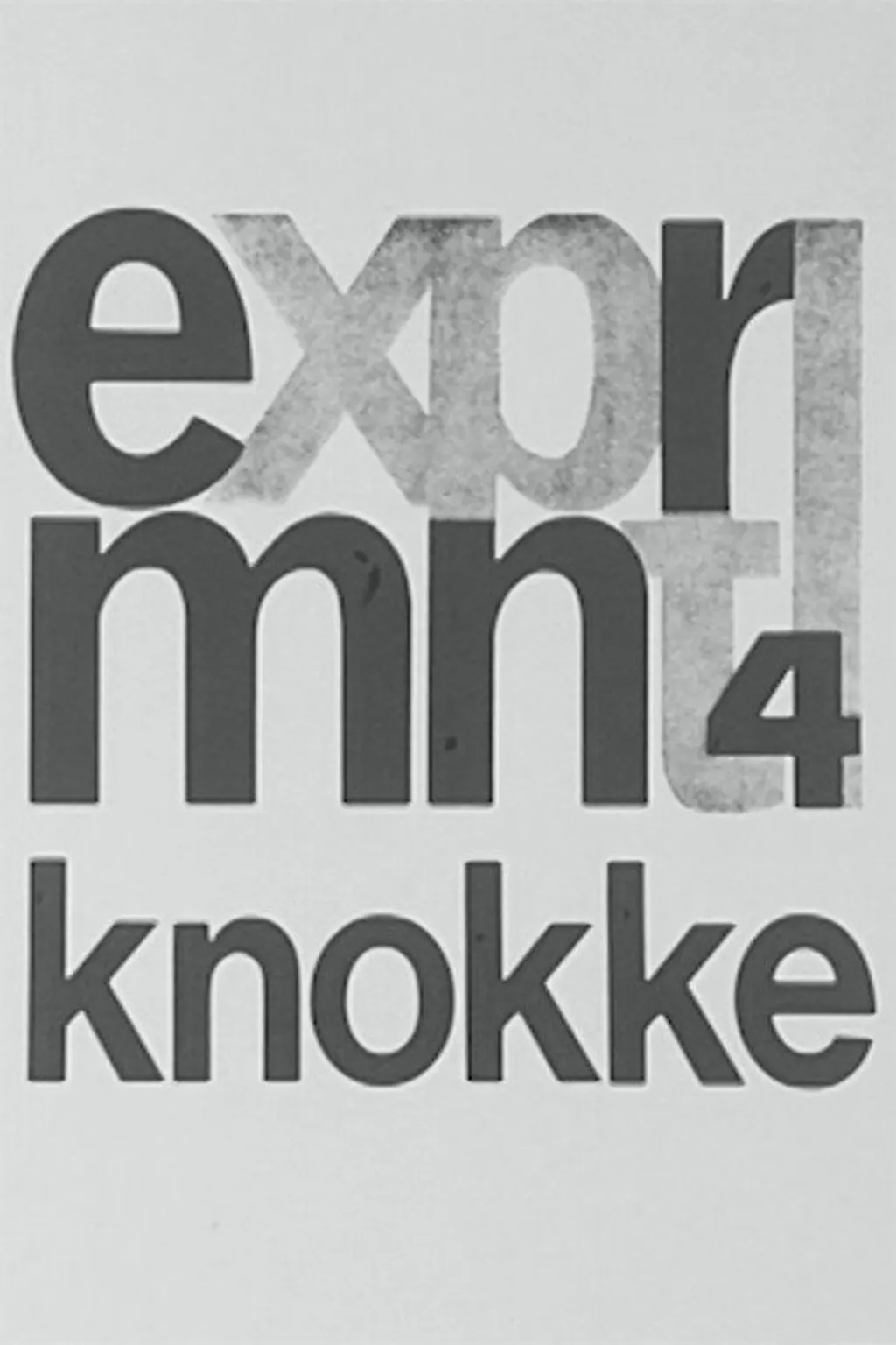 Cinéstesia - archives: exprmntl 4